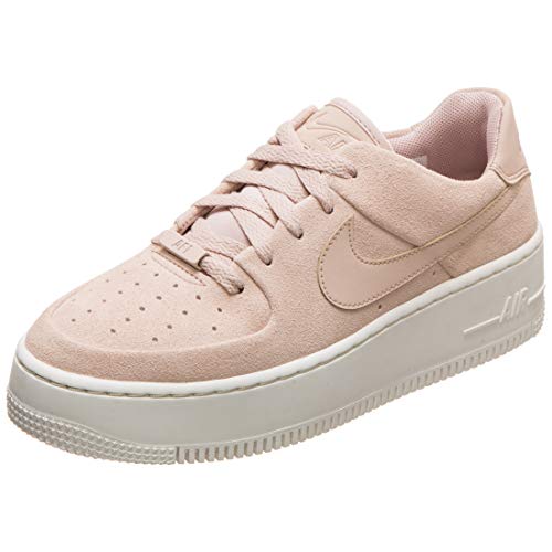 Nike W Af1 Sage Low - Zapatillas de baloncesto para mujer, color negro, beige, 8 US - 39 EU - 5.5 UK