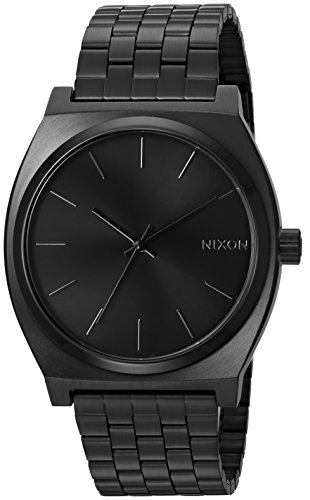 Nixon Reloj Analógico para Hombre de Cuarzo con Correa en Acero Inoxidable Time Teller A045001-00