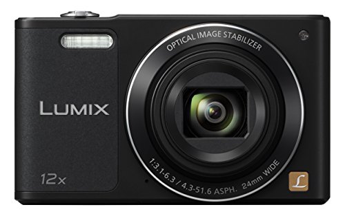 Panasonic Lumix DMC-SZ10 - Cámara compacta de 16 MP (Pantalla de 2.7", Zoom óptico 12x, estabilizador óptico, vídeo HD, WiFi), Color Negro (versión importada)