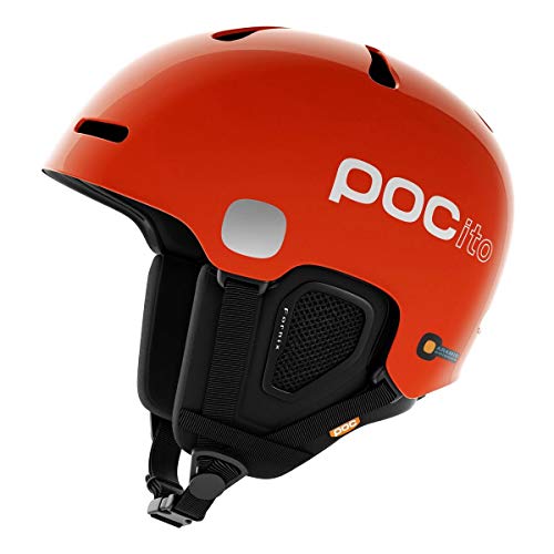 POC POCito Fornix Casco Nieve, Unisex niños, Naranja (Zinc Orange), M-L