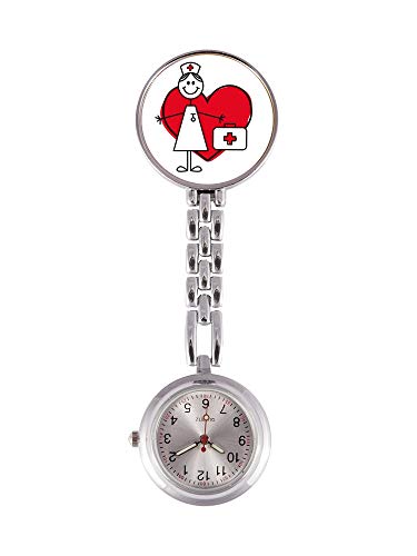 Reloj de Bolsillo Ideal Enfermeras con Grabado! (Varios Modelos) (Stick Nurse)