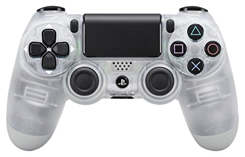 Sony - Dualshock 4 Mando Inalámbrico, Color Crystal (PS4)