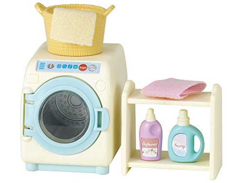Sylvanian Families- Washing Machine Set Mini muñecas y Accesorios, Multicolor (Epoch para Imaginar 3565)