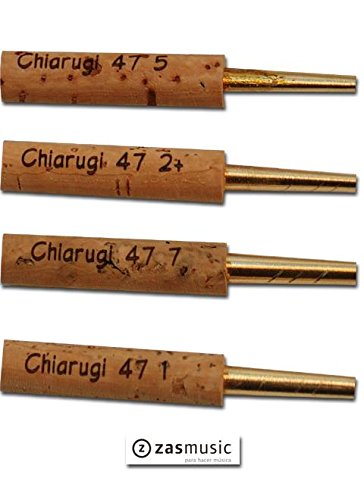 Tudel de latón Chiarugi para cañas oboe 47 mm Nº 2