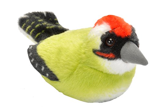 Wild Republic - Aves, Pito Real con Sonidos Reales Peluche, 13 - 16 cm (19499)