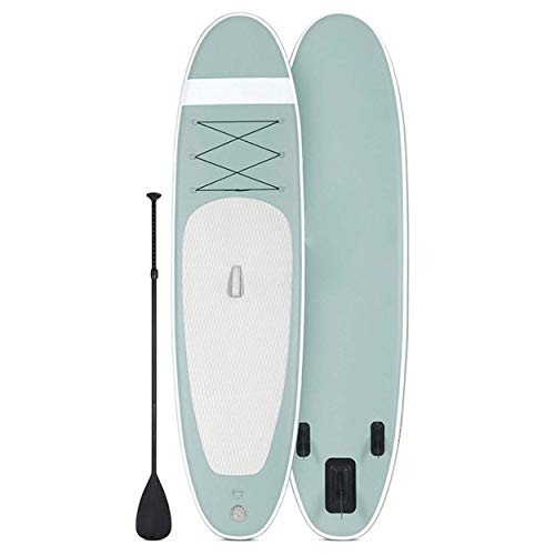 2020 más Nuevo Soporte Inflable Tarjeta de Paleta -Junta Tabla de Surf Kayak Surf Conjunto 300X76X15CM con el morral, Correa, Bomba, Filtro Impermeable QIANGQIANG