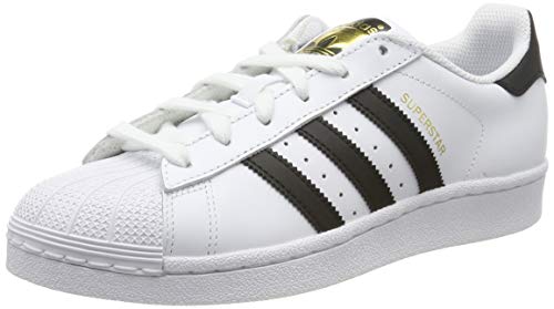 adidas Originals Superstar, Zapatillas Unisex Niños, Blanco (Ftwr White/Core Black/Ftwr White), 37 1/3 EU