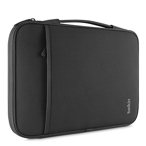 Belkin B2B081-C00 - Maletín para Apple MacBook Air de 11", Chromebooks y Otros Dispositivos de 11", Negro