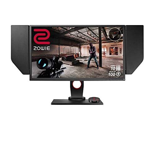 BenQ ZOWIE XL2546 - Monitor Gaming de 24.5" FullHD (1920x1080, 1ms, 240Hz, HDMI, Tecnología  DyAc, Black eQualizer, Color Vibrance, S Switch, Viseras, DP, DVI-DL, Altura Ajustable) - Gris