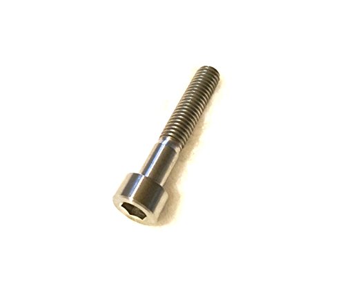 CarbonEnmy Tornillo de Titanio 2 Unidades M6 x 35 cilíndrico DIN 912 Grado 5 Titanium Screw