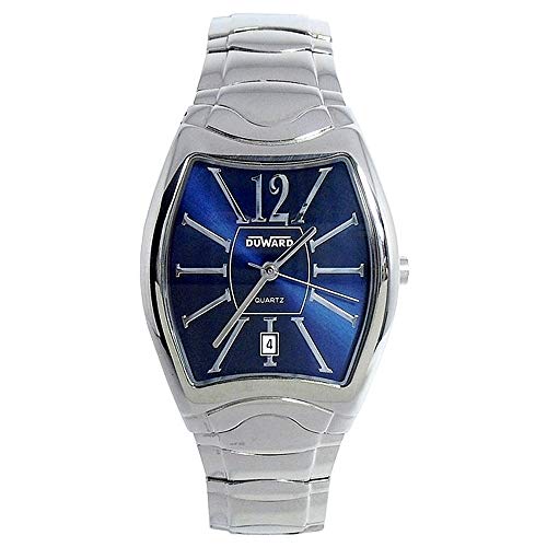 DUWARD Reloj para Hombre Analógico Cuarzo con Correa de Acero Inoxidable D9408615