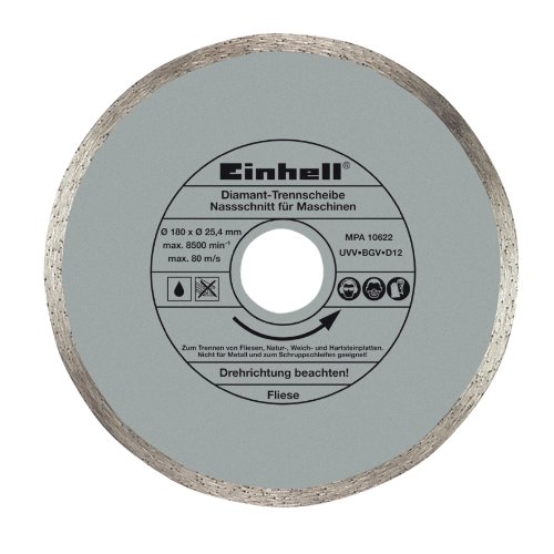 Einhell 4301170 Disco Diamante 180x25,4x1,6mm, 4mm