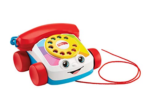 Fisher-Price-FGW66 disney Teléfono carita divertida, juguetes bebe 1 año, multicolor (Mattel FGW66)