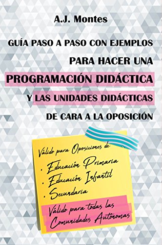 Guía, paso a paso con ejemplos, para hacer una Programación Didáctica y las Unidades Didácticas de cara a la Oposición (Temario Educación Primaria nº 6)