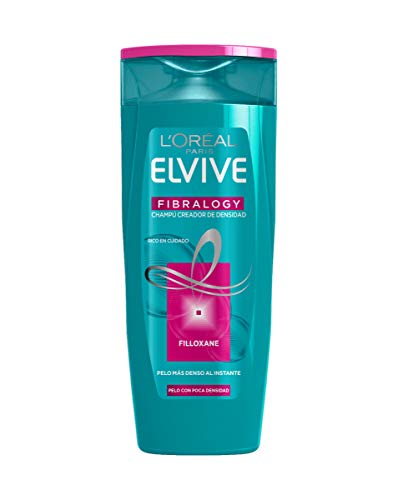 L'Oreal Paris Elvive Fibralogy Champú Creador de Densidad para Pelo con Poca Densidad - 370 ml