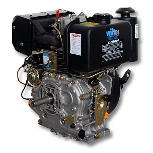 Motor Diesel LIFAN 186 6,3kW (8,6CV) 25mm con alternador y E-Start