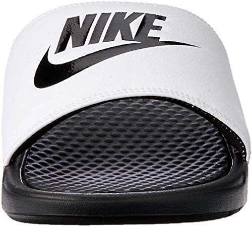 Nike Benassi Jdi, Chanclas Unisex Adulto, Multicolor (White/Black/Black), 44 EU