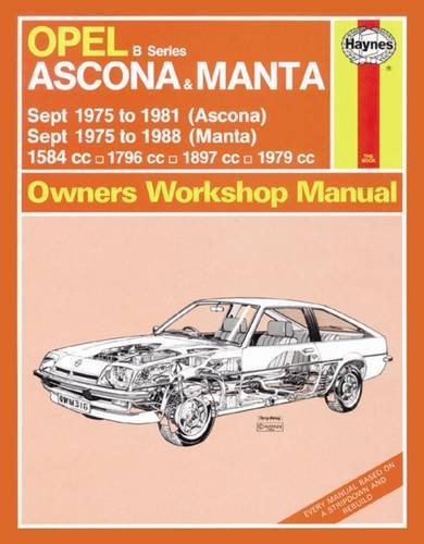 Opel Ascona & Manta (Haynes Service and Repair Manu)