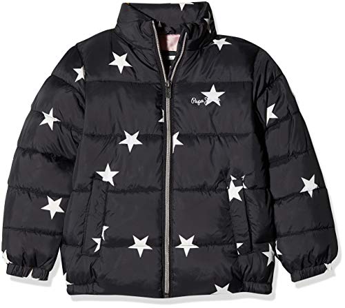 Pepe Jeans Auriga Chaqueta, (Black 999), 5-6 años (Talla del Fabricante: 5/6 años) para Niñas