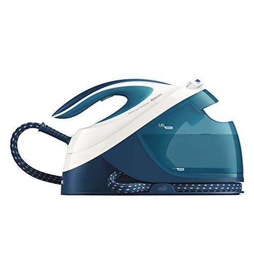 Philips Optimal Temp GC8723/20 - Centro de Planchado de 6 bares, Autonomia Ilimitada, Golpe de Vapor 330 g, Suela Steam Glide, Planchado Sin Ajustes de Temperatura, Calentamiento Rapido y Autoapagado