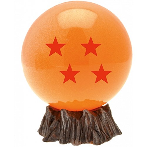 Plastoy Cristal Bola 4 Estrellas Mini Hucha 10 cm PVC Dragon Ball, Multicolor (PLY00080060)