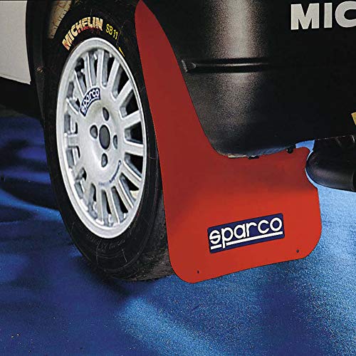 Sparco 03791RS Faldillas, Rojo