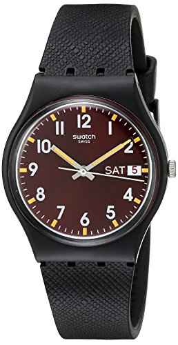 Swatch Reloj Digital de Cuarzo para Hombre con Correa de Silicona – GB753