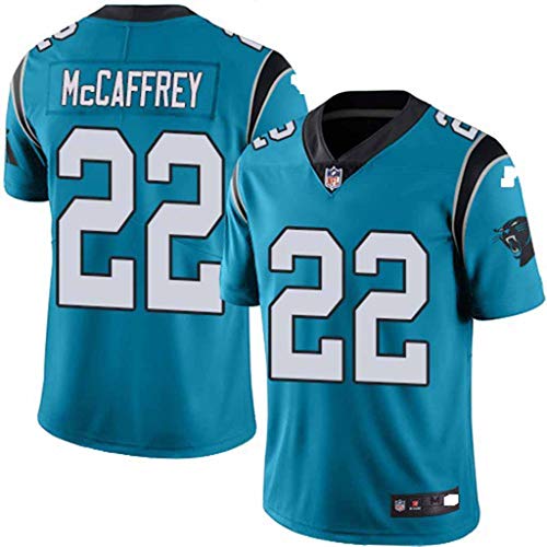 YMXBK Camiseta NFL Jersey, Carolinapanthers Panther 1# Newton Ropa de fútbol Top Deportivo de Manga Corta,22-Blue,S