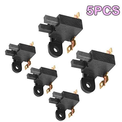 Zeen 5pcs 168F del Cepillo de carbón Negro Conjunto de escobillas de carbón de 2 kW-3kw Generador Gasolina Accesorios