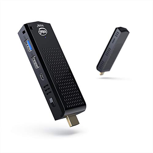 ACEPC Fanless Mini PC, T6 Intel Atom Z8350 Computer Stick con Windows 10 Pro 64 Bit/2GB DDR+32GB eMMC/4K HD/Bluetooth 4.2/Dual Band WiFi AC/USB 3.0