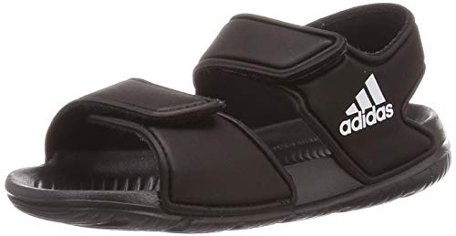 Adidas Altaswim Jr, Sandalia para Niños, Negro (Core Black/FTWR White/Core Black), 26 EU