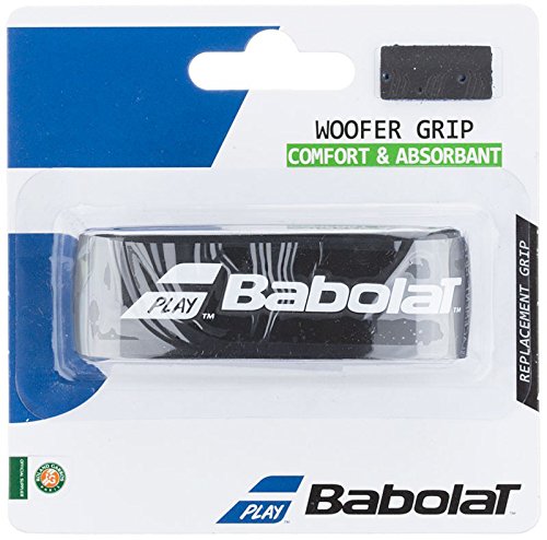 Babolat Woofer Grip Accesorio Raqueta de Tenis, Unisex Adulto, Negro/Azul, Talla Única