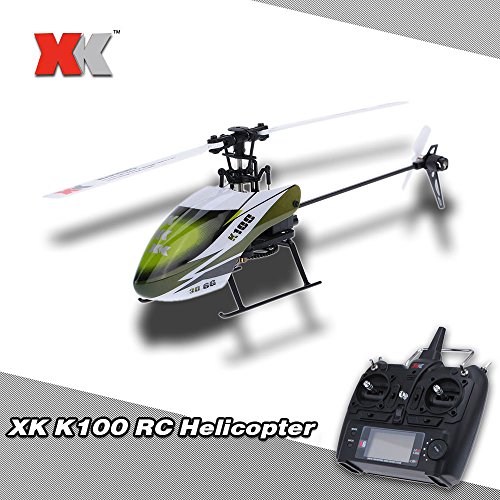 Goolsky XK Halcón K100 6CH 3D 6G Sistema RTF RC Helicóptero