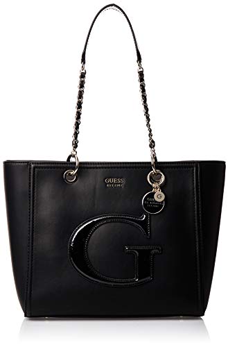 Guess - Chrissy, Bolsos totes Mujer, Negro (Black), 12x27x40 cm (W x H L)