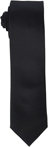 JACK & JONES Jaccolombia Tie Noos Corbata, Negro (Black Detail:solid), Talla única para Hombre