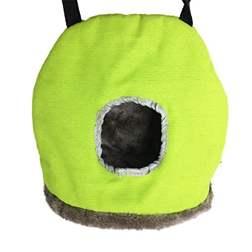 Kicode Moda Amortiguador del Animal doméstico Cama Bird Mat Caliente Soft Pad Dormir Nido Ronda de decoración de la casa S/M Tamaño