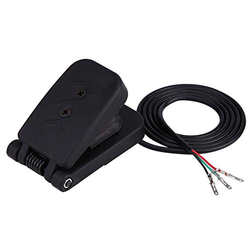 KIMISS Pedal del Acelerador de la Goma de la Motocicleta Acelerador de Control de Velocidad Universal Throttle para Bicicletas eléctricas, Scooters, Cuatrimotos