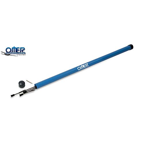 Omer Sub - Tubo Porta Barras Omer Azul de PVC, 152 cm o 5 cm