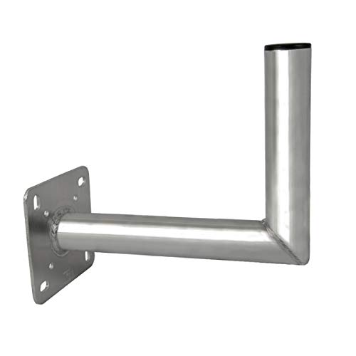 Soporte de pared para antena de satélite 25 cm de Aluminio ALU TÜV-Certificado Sat