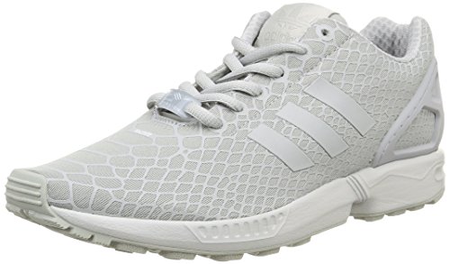 adidas ZX Flux Techfit, Zapatillas para Hombre, Gris/Blanco, 41 1/3 EU