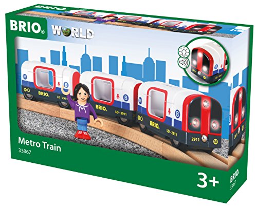 BRIO 33867 trene de Juguete - Trenes de Juguete (Multicolor, Madera, 3 año(s))