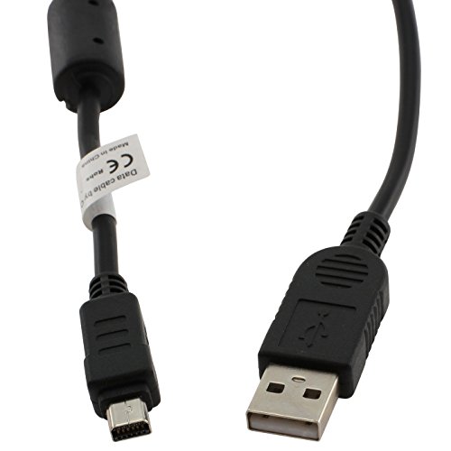 Cable de datos USB para Olympus SZ-10 SP-800 UZ SP-590 SP-570 SP-565 SP-560 SP-550 SP-350 etc.