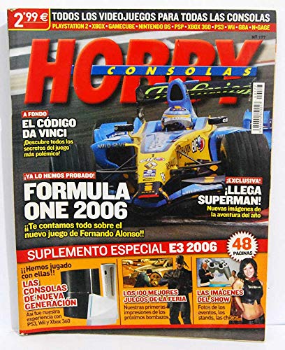 Hobby Consolas Nº 177 (incluye suplemento central Especial E3 2006)