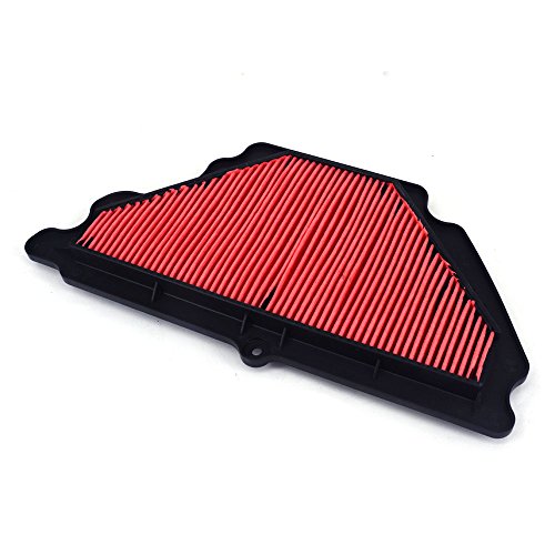 JFG RACING Filtro de aire Sistema de admisión de filtro de aire para Kawasaki ZX6R NINJA 2007-2008