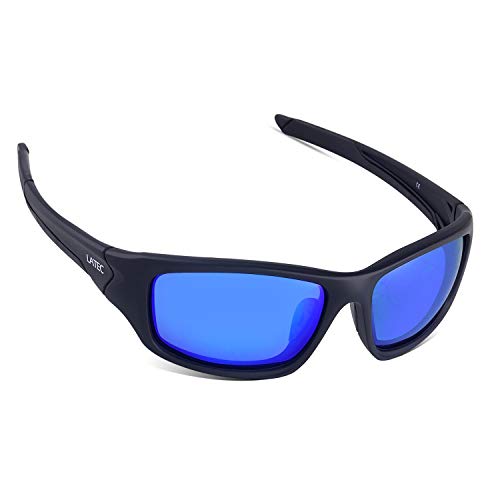 LATEC Gafas de Sol Deportivas Polarizadas Elegear livianas con Proteccion UV400 & Marco TR90 Irrompible para Hombres y Mujeres Ciclismo Correr Pesca Golf