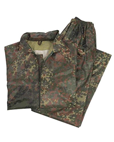 Mil-Tec Traje Impermeable Hombre (Flecktarn/4XL)