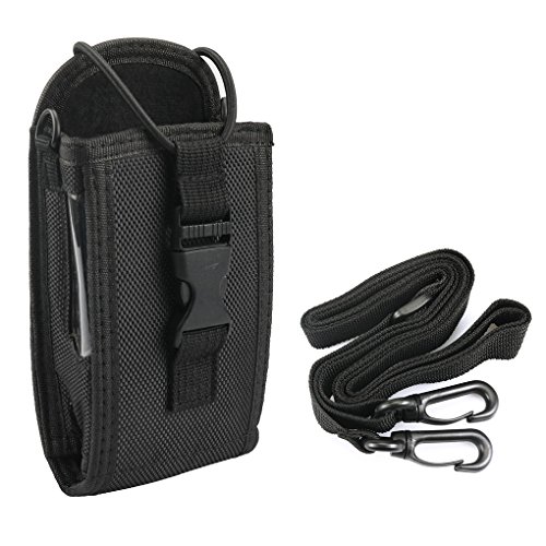 Morza 3 en 1 Caso Bolsa de Funda Radio de Dos vías de Motorola GP328 MTP850 Midland Icom Baofeng UV-82 Wouxun walkie Talkie