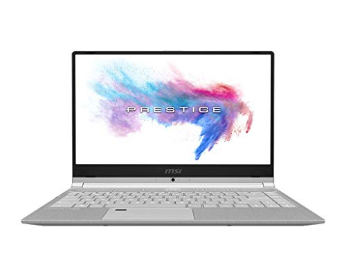 MSI PS42 Modern 8RA-280XES - Ordenador portátil de 14" FHD (Intel i7-8565U, 16 GB RAM, 512GB SSD, Nvidia GeForce MX250-2GB, sin sistema operativo) plata - Teclado QWERTY Español