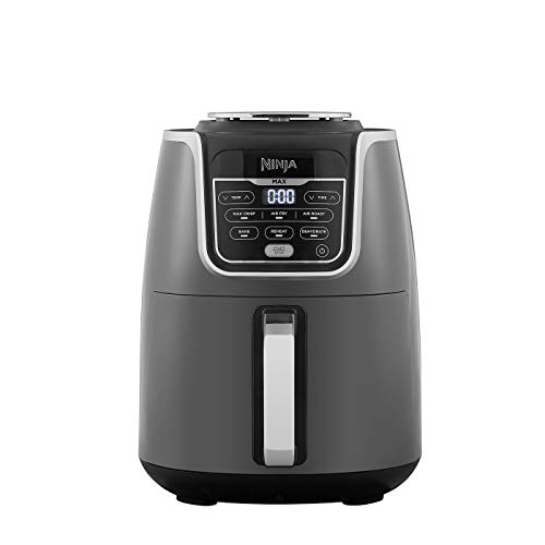 Ninja Air Fryer MAX, Freidora sin Aceite de Aire Caliente 5.2L, 1750W, Gris/Negro