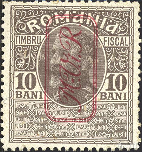 Prophila Collection alemán. administración Militar. Rumania z6 (Completa.edición.) examinado 1917 Impuesto de Guerra (Sellos para los coleccionistas)